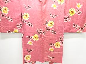 アンティーク　花模様羽織